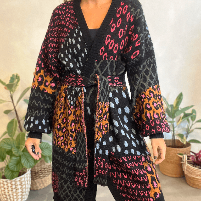 Casaco Tricot Onça Farm Global - imagem 2