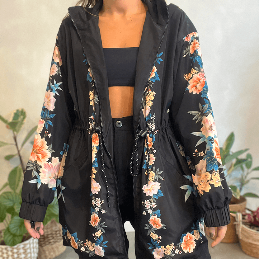 Windbreaker Floral Farm