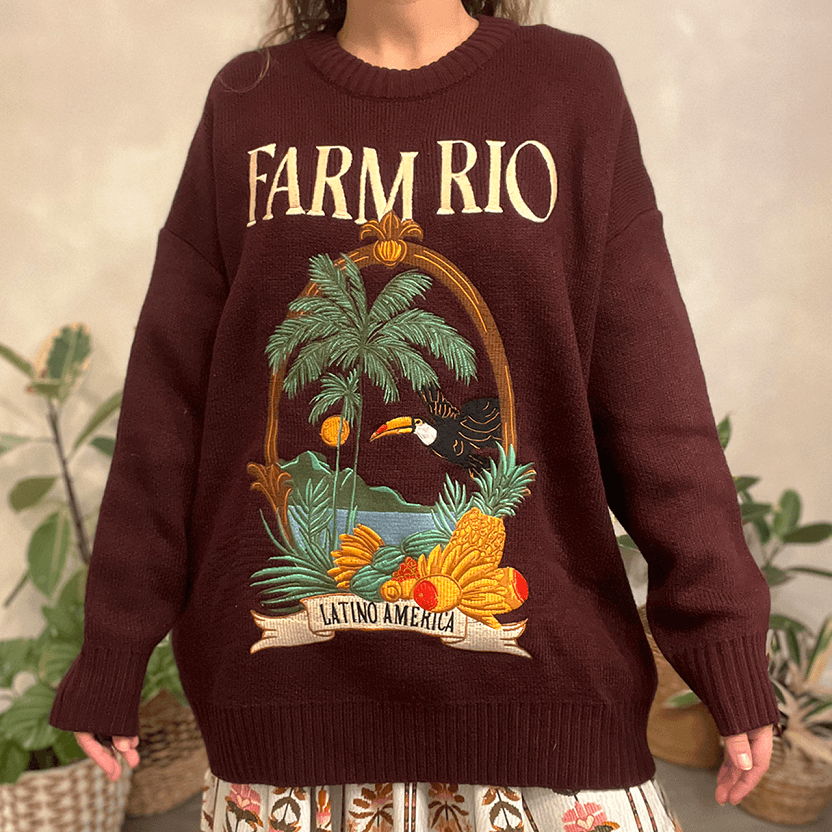 Casaco Tricot Latino América Farm - imagem 2