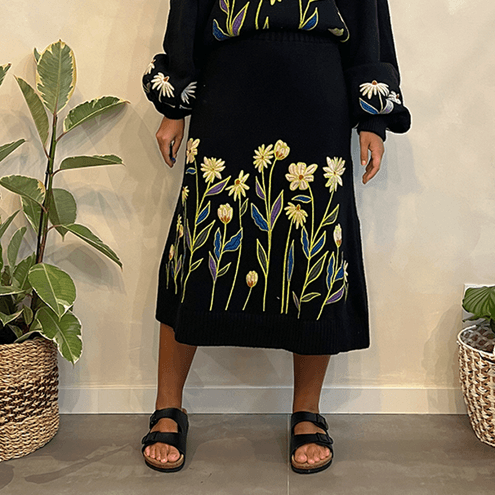Saia Tricot Floral Farm Global