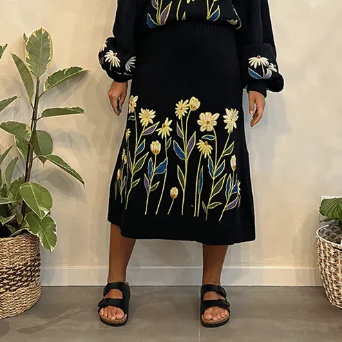 Saia Tricot Floral Farm Global