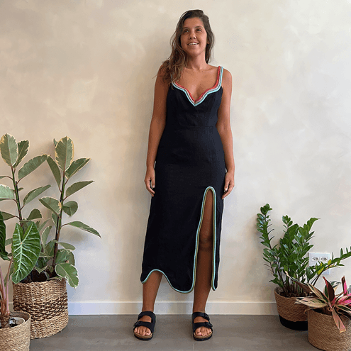 Vestido Det Color Farm Global