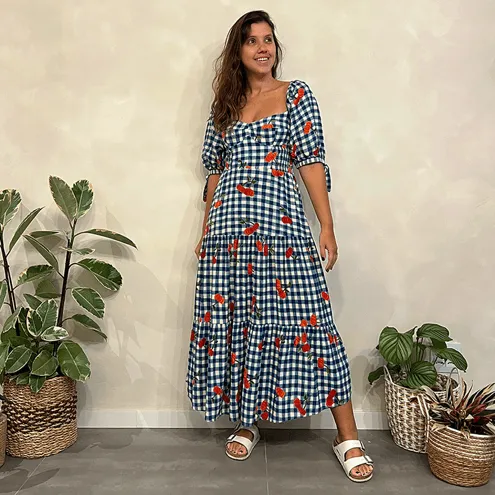 Vestido Vichy Pitanga Farm