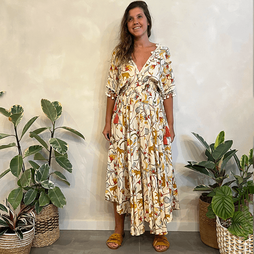 Vestido Onça Farm