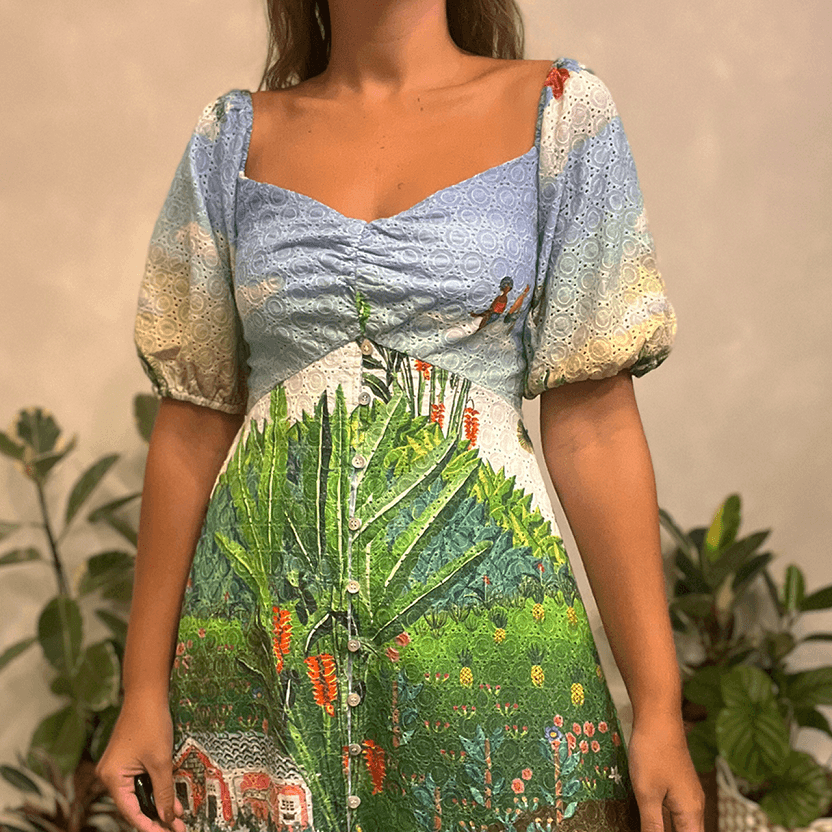 Vestido Laise Paisagem Farm - imagem 2