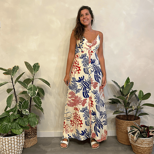 Vestido Novo Lagosta Farm