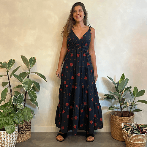 Vestido Est Coração Farm