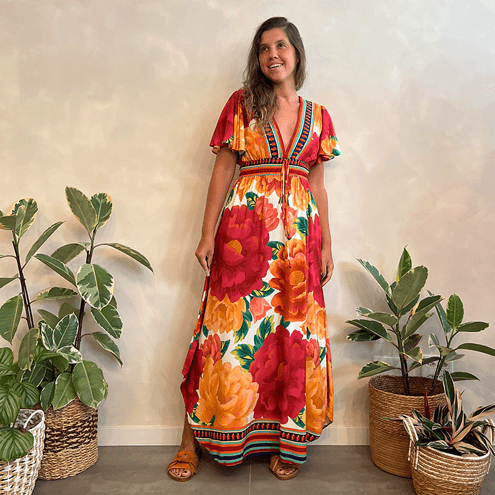 Vestido Floral Balika Farm
