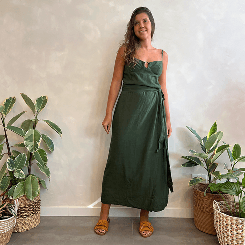 Vestido Liso Farm