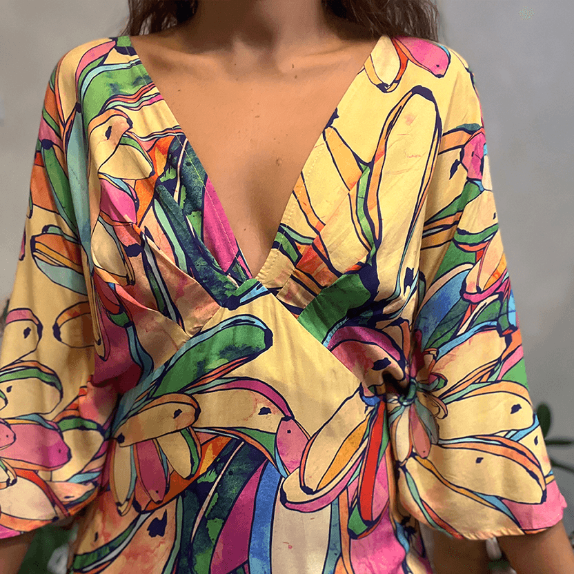 Vestido Curto Banana Farm - imagem 2