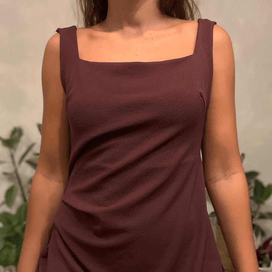 Vestido Malha Textura Farm - imagem 2