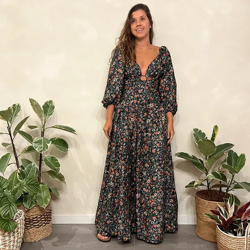 Vestido Jardim Florido Farm