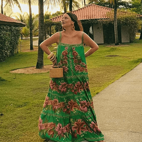 Vestido Novo Fruta Verão Farm