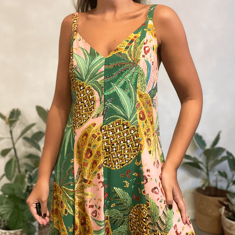 Vestido Patch Abacaxi Farm - imagem 2