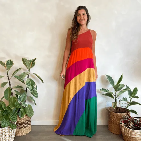 Vestido Rec Color Farm