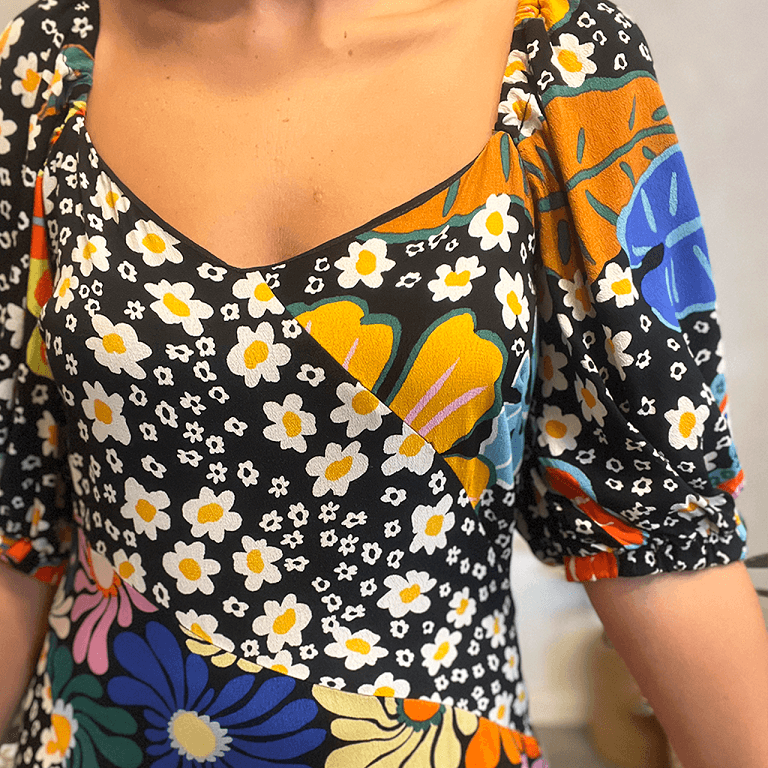 Vestido Mix Floral Farm - imagem 2