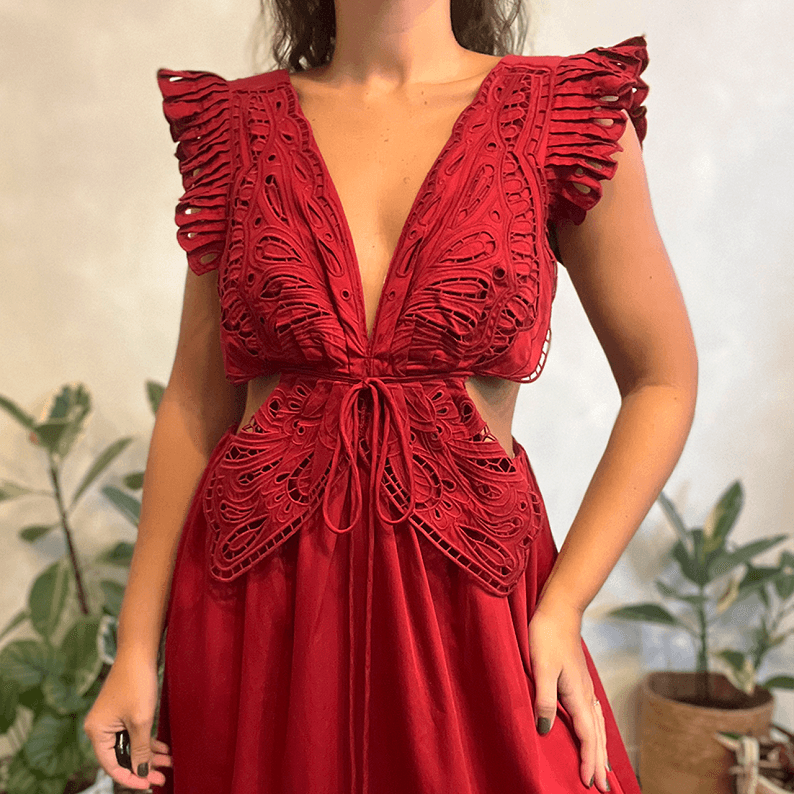 Vestido Artesanal Borboleta Farm Global - imagem 2