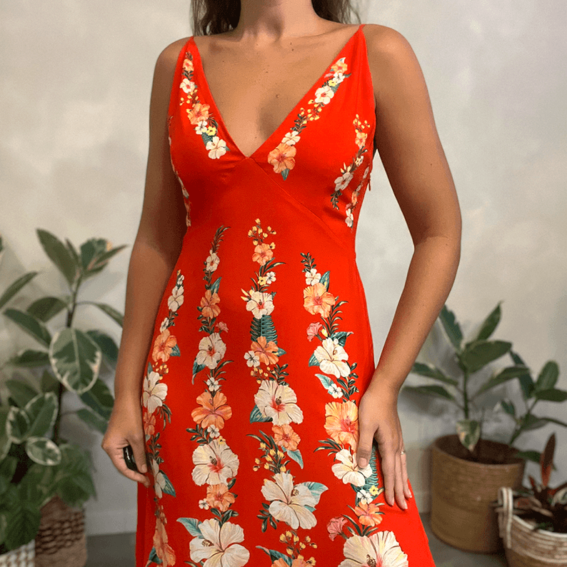 Vestido Floral Hibisco Farm - imagem 2