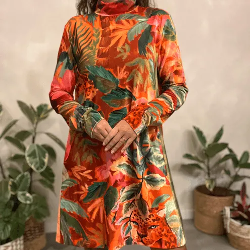 Vestido Pintura Selvagem Farm