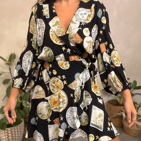 Vestido Curto Souvenir Farm