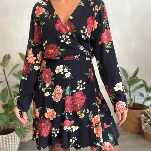 Vestido Transp Floral Farm