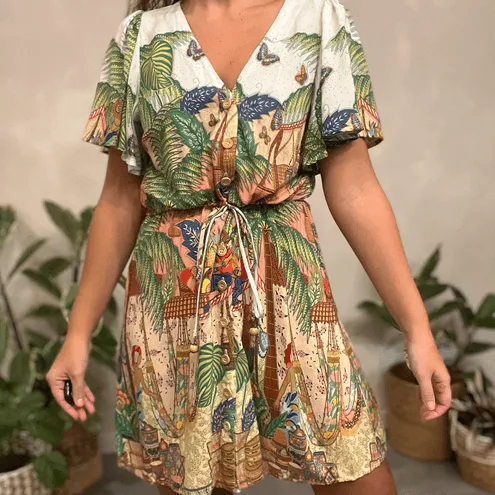 Vestido Paisagem Bt Farm