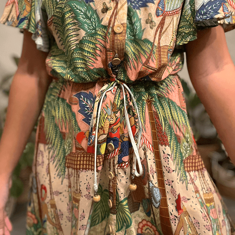 Vestido Paisagem Bt Farm - imagem 2