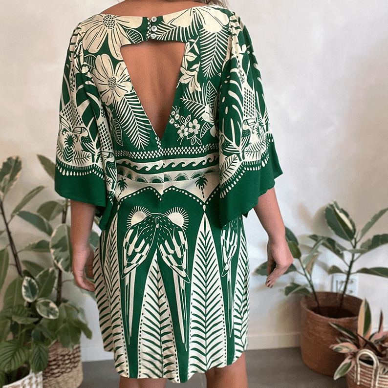 Vestido Curto Araras Farm - imagem 2