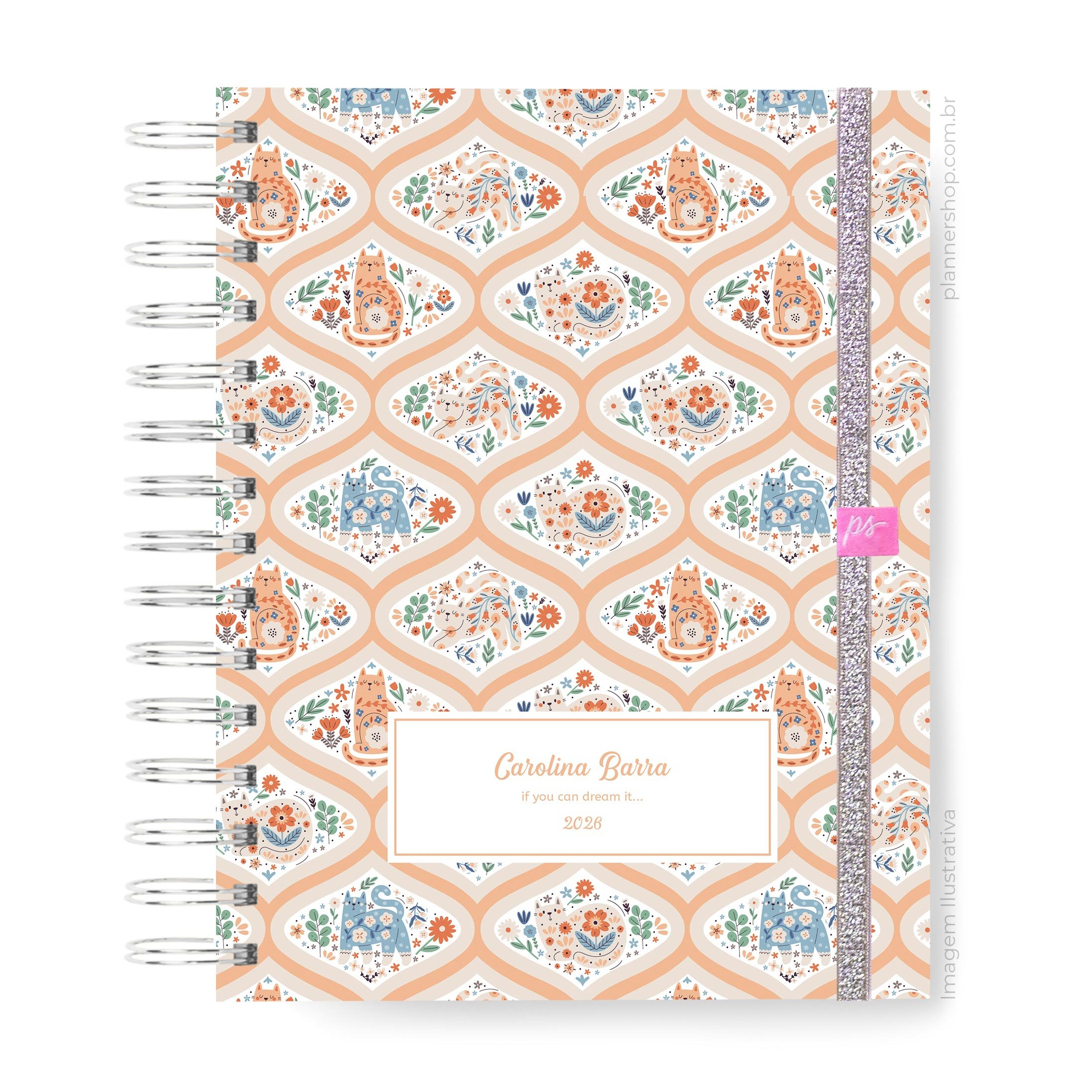 Mini Planner 2026 - Botanic Cat | Planner Shop