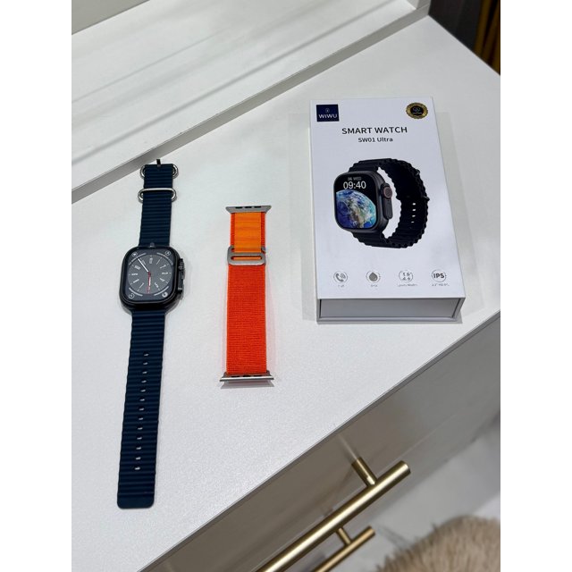 Smartwatch SW01 Ultra Black WiWU - 49MM | Zé das Capas