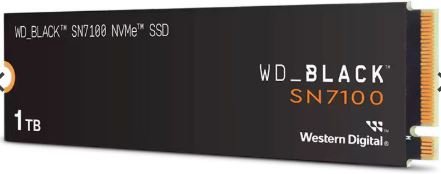 SSD WD Black SN7100 1TB, M.2 2280, PCIe NVMe, Leitura 7250MB/s