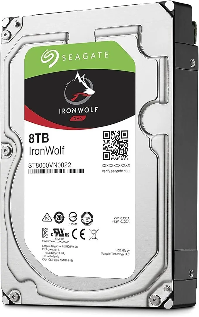 HD Sata III 8TB Seagate Ironwolf NAS | Highlander Informática