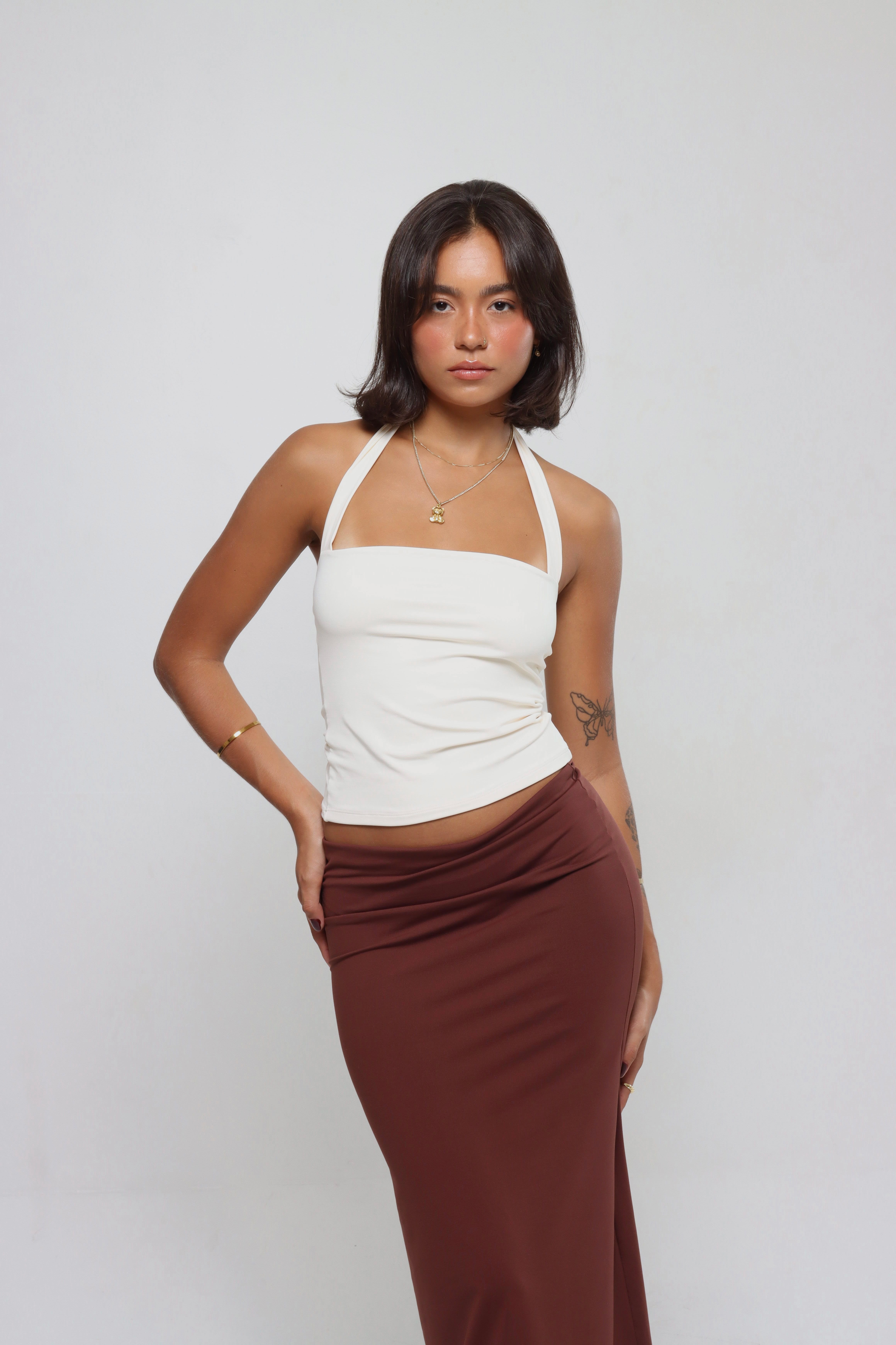 Blusa Strap Off white | HIDE OFICIAL