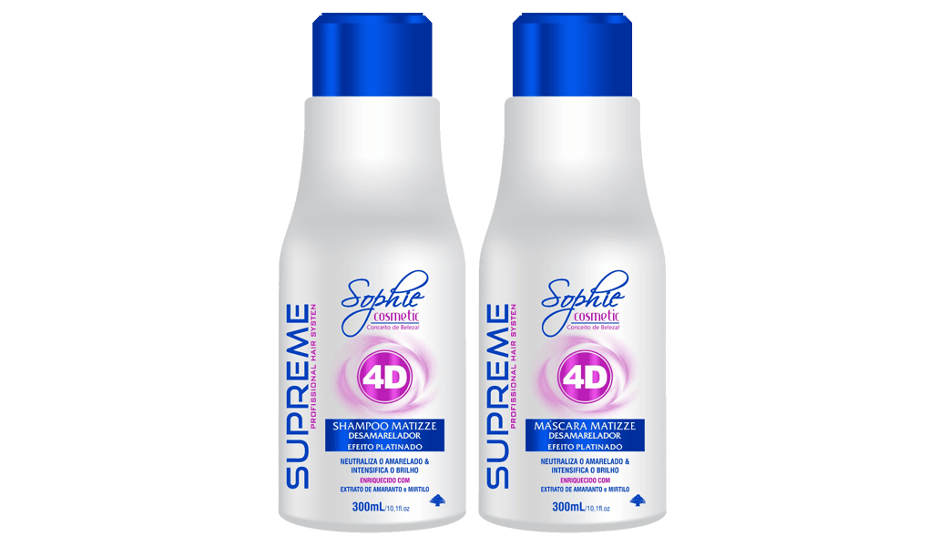 Kit Matizze 4D Home Care (Shampoo + Mascara) 300ml Sophie | Nany