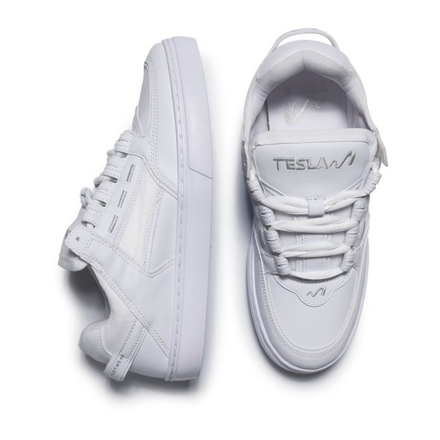 Tênis Tesla Coil All White | Tesla Skate | Tênis de Skate
