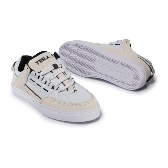 Tênis Tesla Coil Off White Furta Cor | Tesla Skate | Tênis de Skate