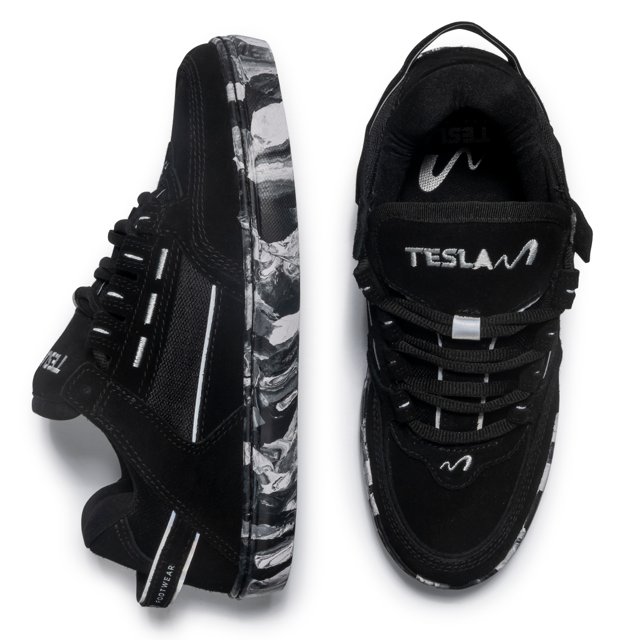 Tênis Tesla Coil Black Reflect Mesclado – Skate Street com Estilo e ...
