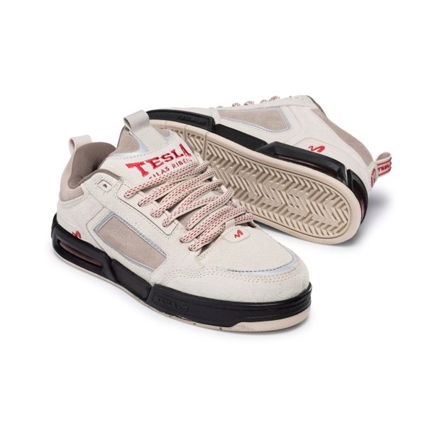 Tênis Tesla Pulse Off White | Tesla Skate | Tênis de Skate