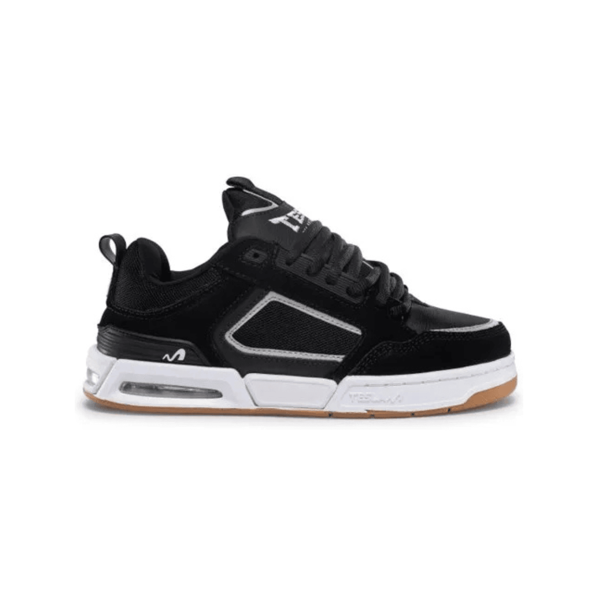 Tênis Tesla Pulse Black Reflect | Tesla Skate | Tênis de Skate