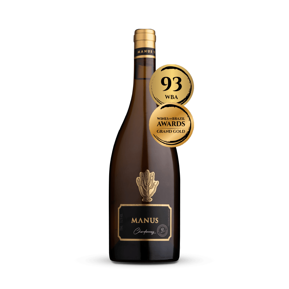 Vinho Branco Manus Clássico Chardonnay 2024 | Manus Vinhas e Vinhos