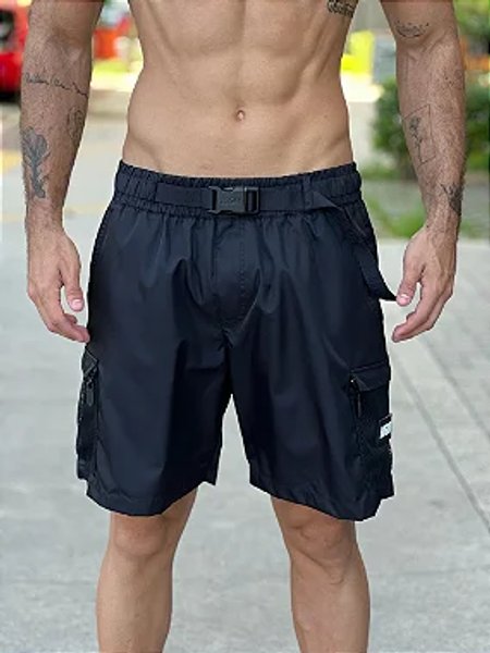 S.F.C WIDE CARGO SHORTS Lサイズ BLACK Comprar Short Refresh Cargo - Basyc