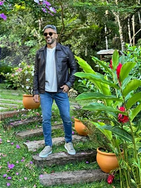 Jaqueta Ellus Natural Leather Golf Zippe | KS LOJA