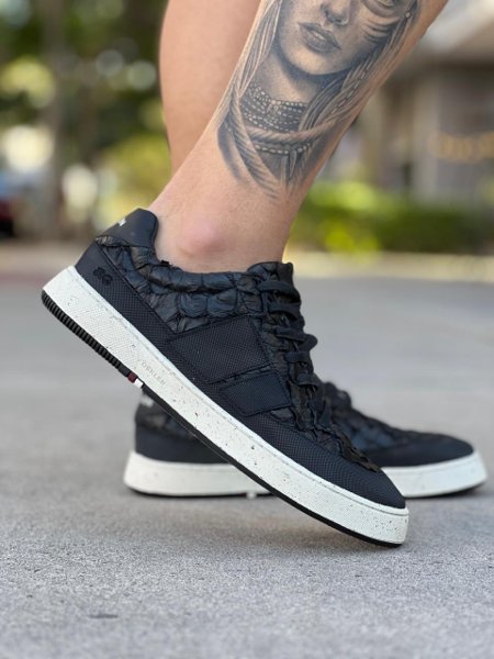 Tênis Osklen Tênis Masculino Todo Preto Tênis Masculino Sapatenis