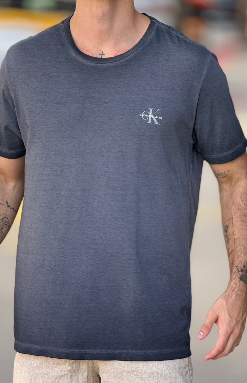 Camiseta Calvin Klein Reissue Tinto Sujo | KS LOJA