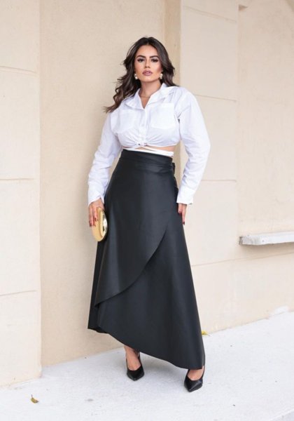 Saia Para Usar Com Camisa Social Blusa Social Para Usar Com Saia