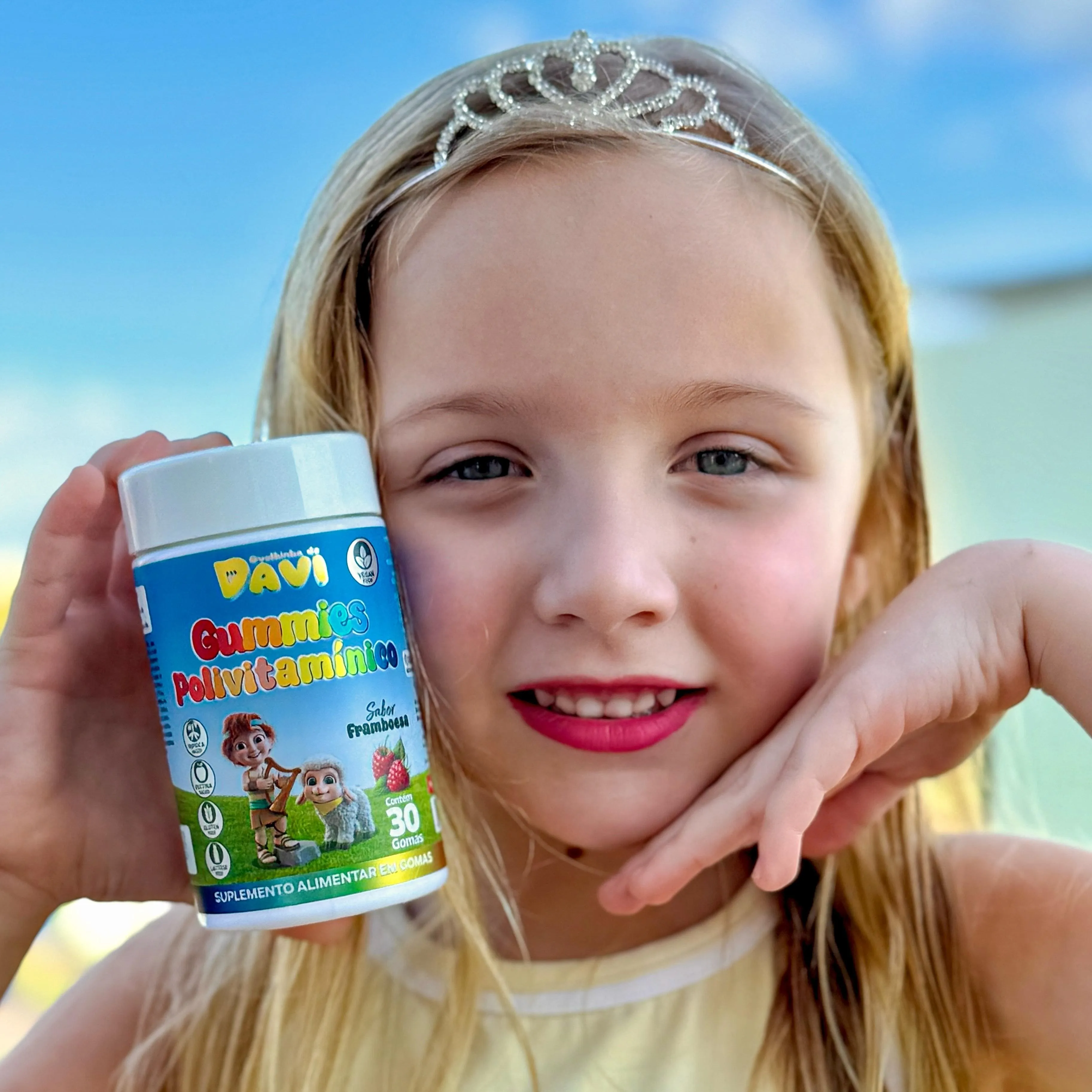 Criança com Gummies