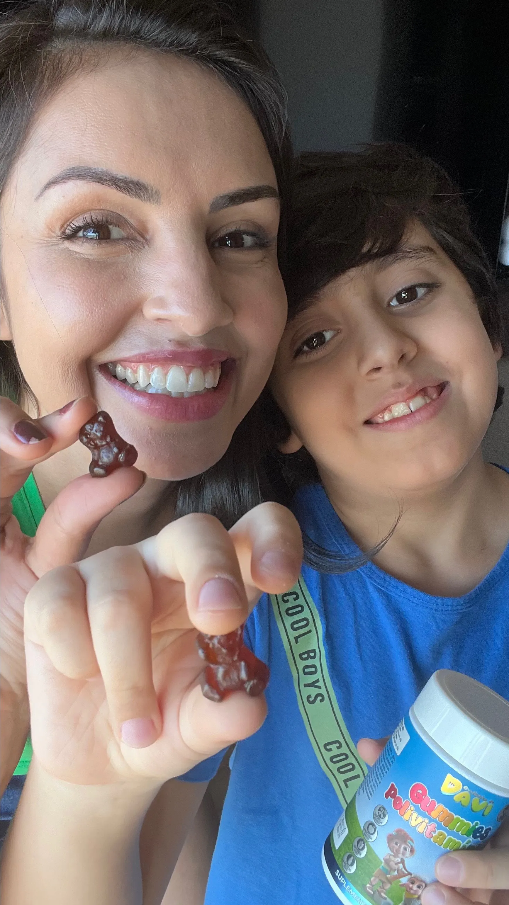 Criança com Gummies