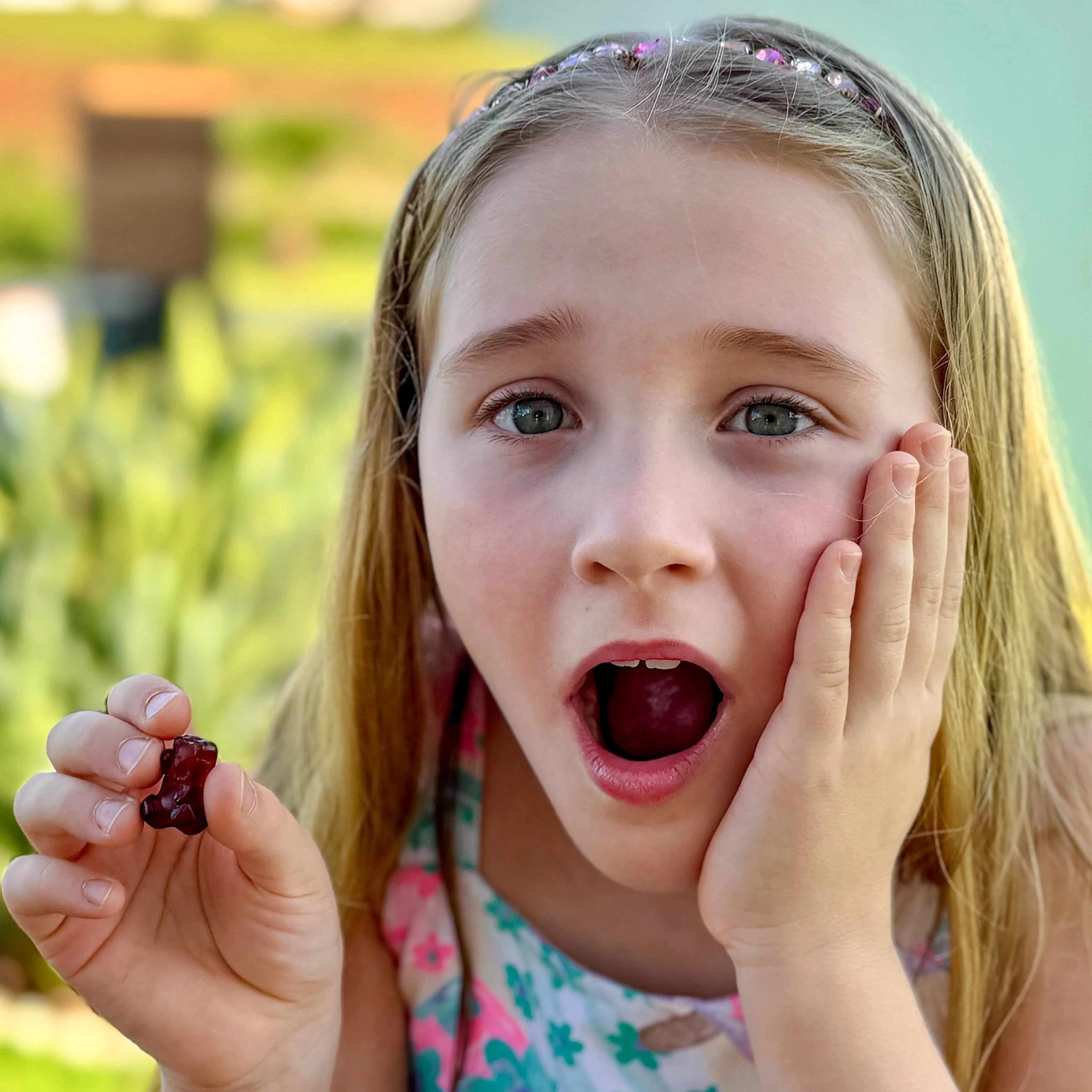 Criança com Gummies