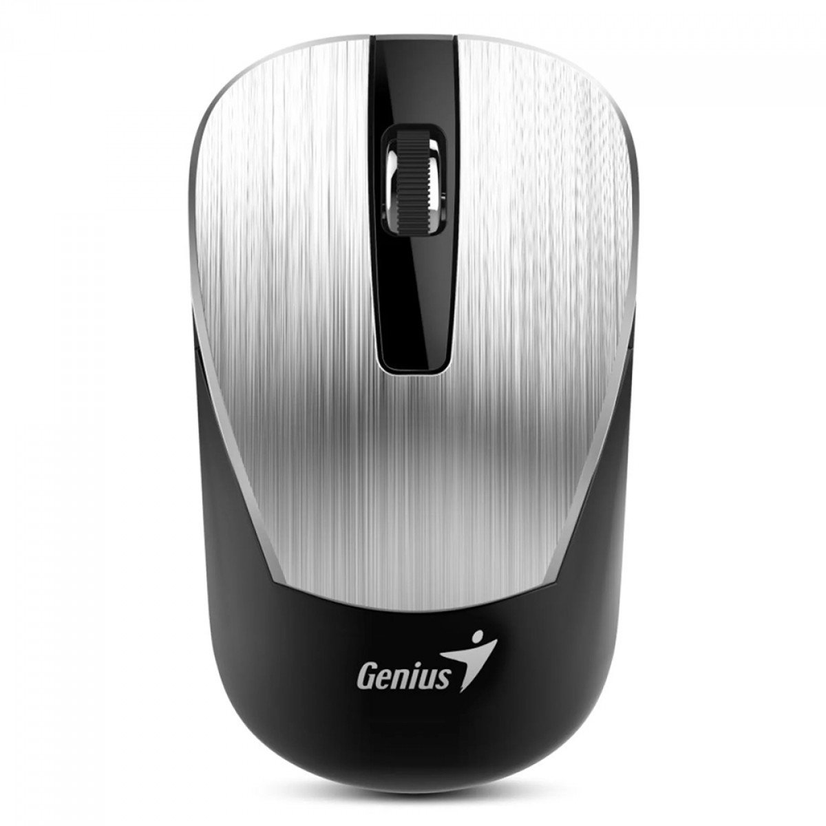 MOUSE GENIUS WIRELESS NX-7015 PRATA METALIZADO | Compujob RS