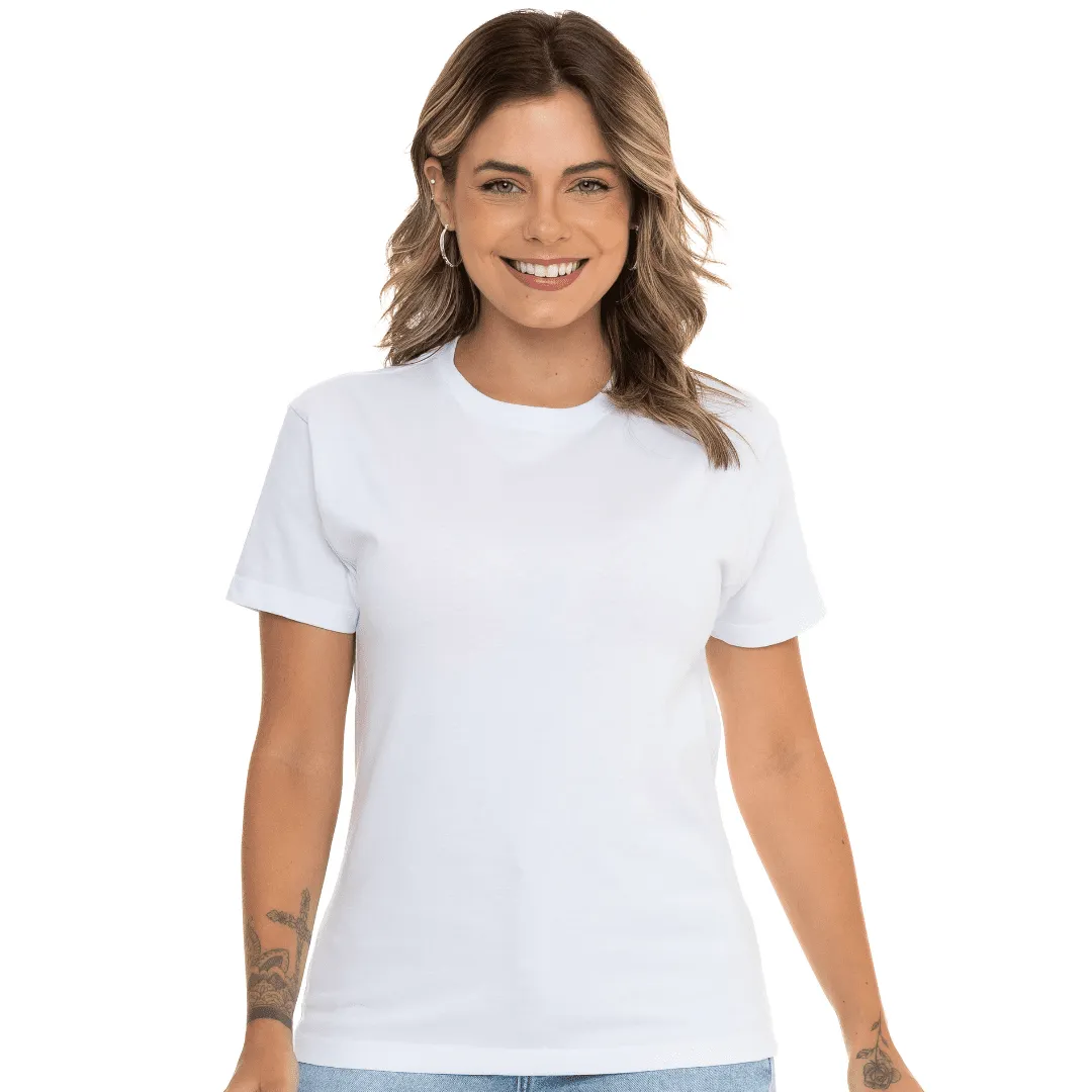 T Shirt CalÇa Jeans E Camiseta Branca Feminina Blusa Feminina